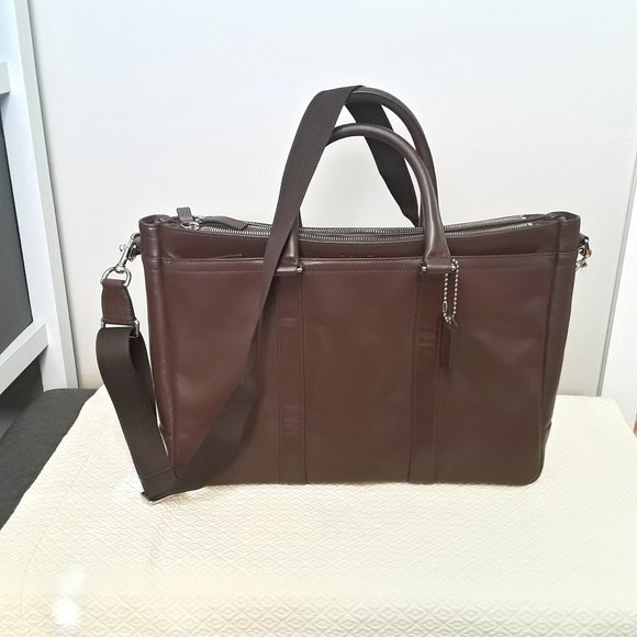 Coach Lexington Leather Executive Tote - Picture 1 of 9